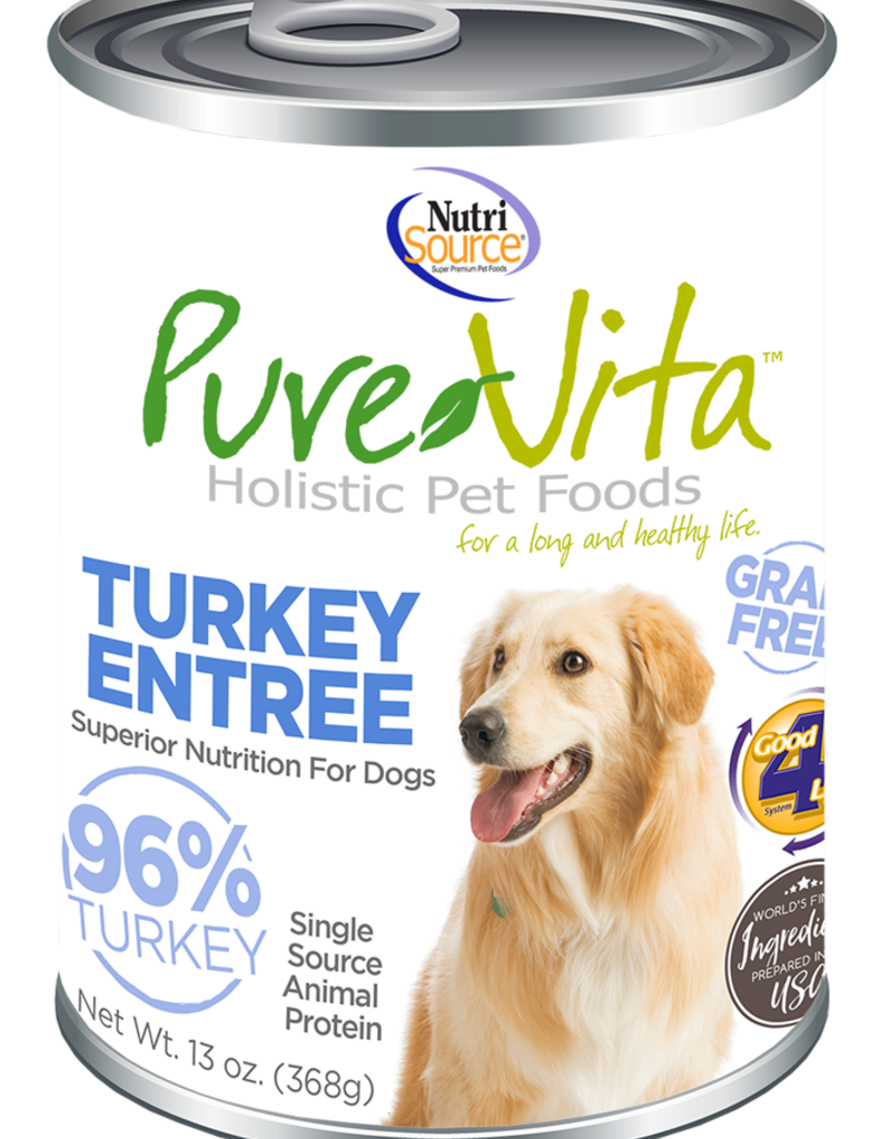 NutriSource NutriSource PureVita Grain Free Dog 13oz Cans