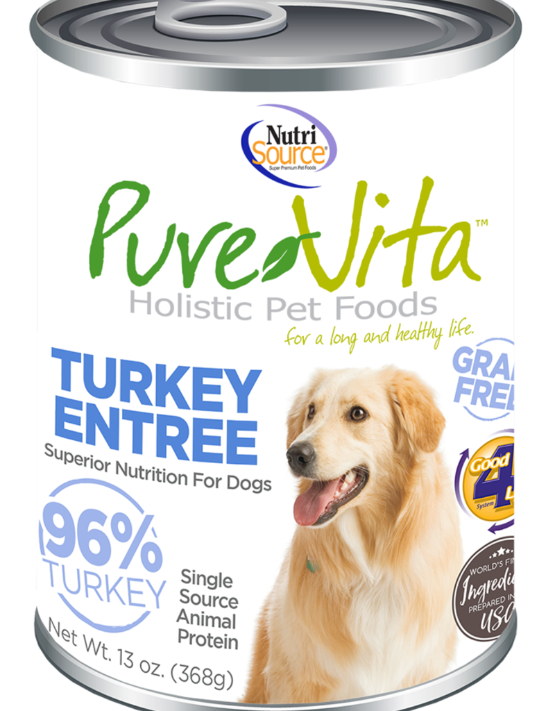 NutriSource PureVita Grain Free Dog 13oz Cans