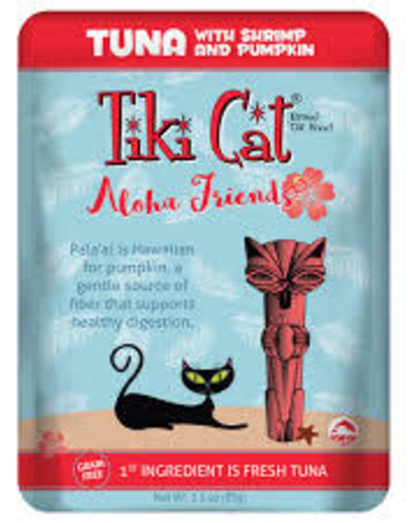 Tiki Pet Tiki Cat Aloha Friends Pouches 3oz
