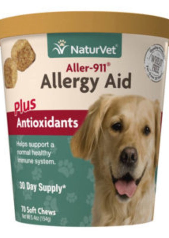 NaturVet NatureVet Allergy Aid + Antioxidants 70ct