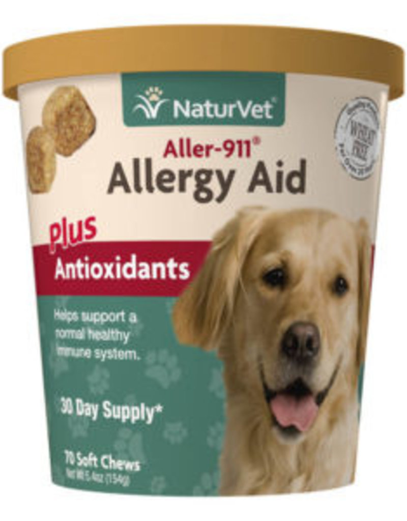 NaturVet NatureVet Allergy Aid + Antioxidants 70ct