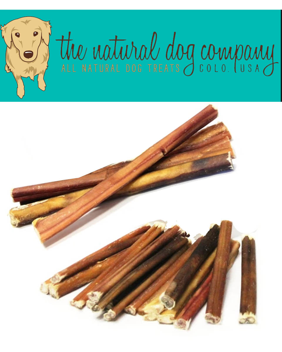 Natural Dog Company Bully Sticks Tabby & Jack's Pet Supplies and Grooming