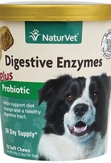 NaturVet NaturVet Digestive Enzymes w/ Probiotic Soft Chew