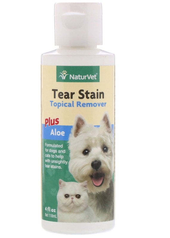 NaturVet NaturVet Tear Stain Remover for Dogs & Cats 4oz