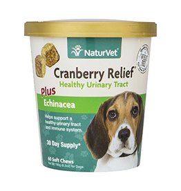 NaturVet NaturVet Cranberry Relief + Echinacea Soft Chews 60ct