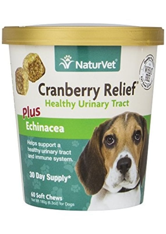 NaturVet NaturVet Cranberry Relief + Echinacea Soft Chews 60ct