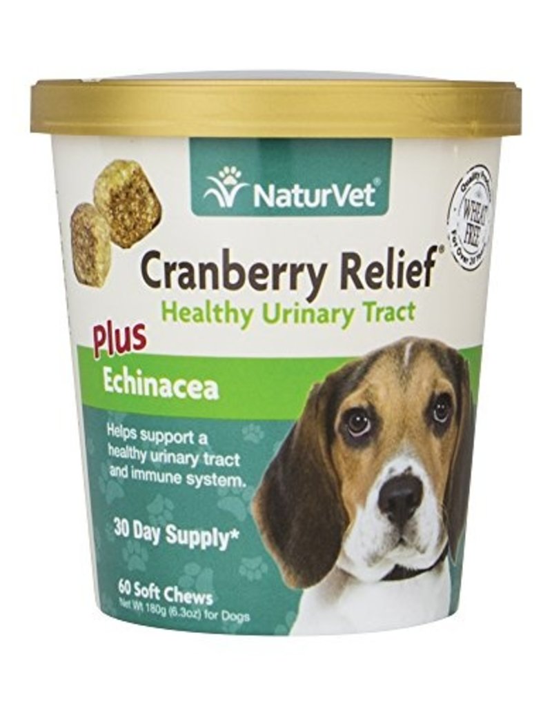 NaturVet NaturVet Cranberry Relief + Echinacea Soft Chews 60ct
