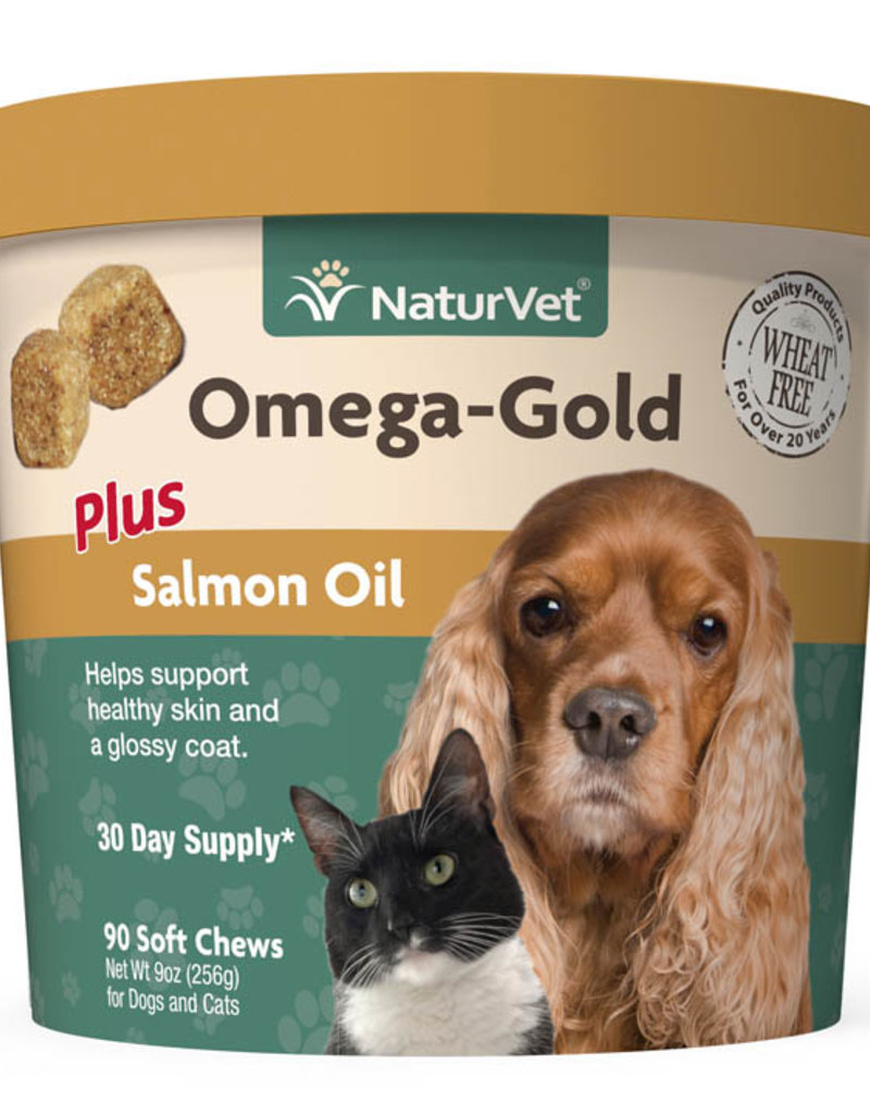 NaturVet NaturVet Omega Gold Plus Soft Chew 90ct