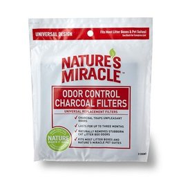 Nature's Miracle Natures Miracle Odor Control Carb Filter 2pk