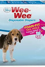 Four Paws Four Paws Wee-Wee Disposable Diapers 12 pk