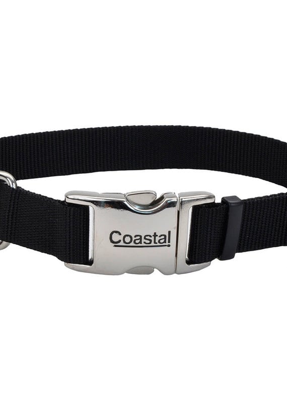 Coastal Coastal 5/8" Metal Buckle Collar 10-14"