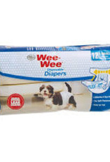 Four Paws Four Paws Wee-Wee Disposable Diapers 12 pk