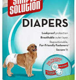 Simple Solution Simple Solutions Lg/XL Disposable Diapers 12pk