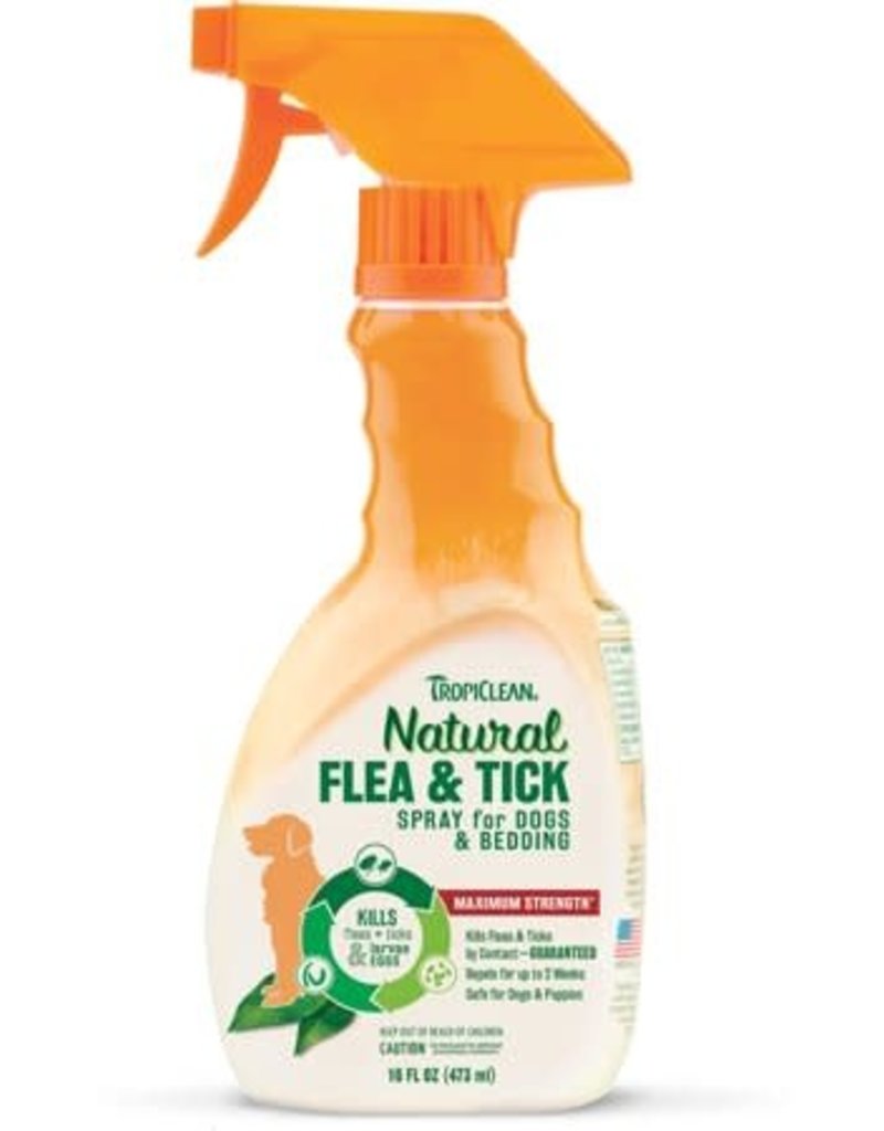 Tropiclean Tropiclean Flea and Tick Spray for Pets 16oz