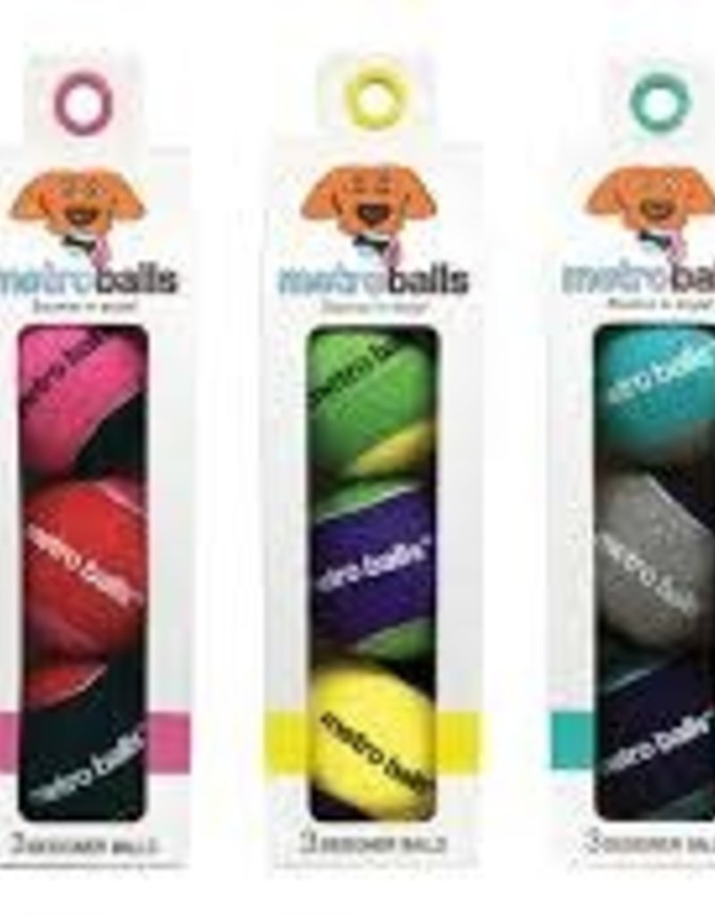 Metro Paws Metro Paws Balls 3 Pack