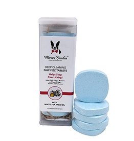 Warren London Warren London Deep Cleaning Paw Fizz Tablets for Dogs & Cats 12 Tabs