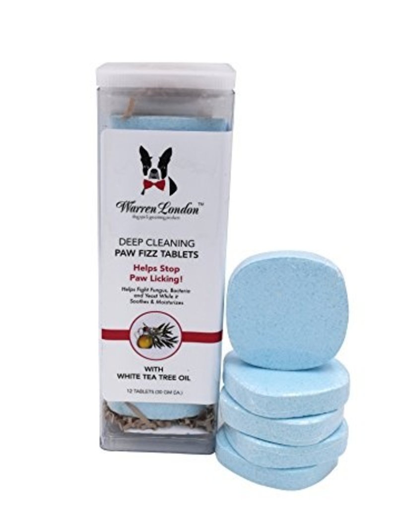 Warren London Warren London Deep Cleaning Paw Fizz Tablets for Dogs & Cats 12 Tabs
