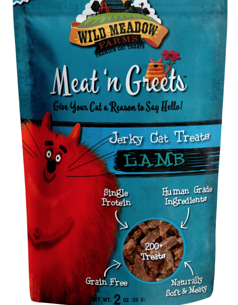 Wild Meadow Farms Wild Meadow Farms Cat Meat N' Greets Jerky 2oz