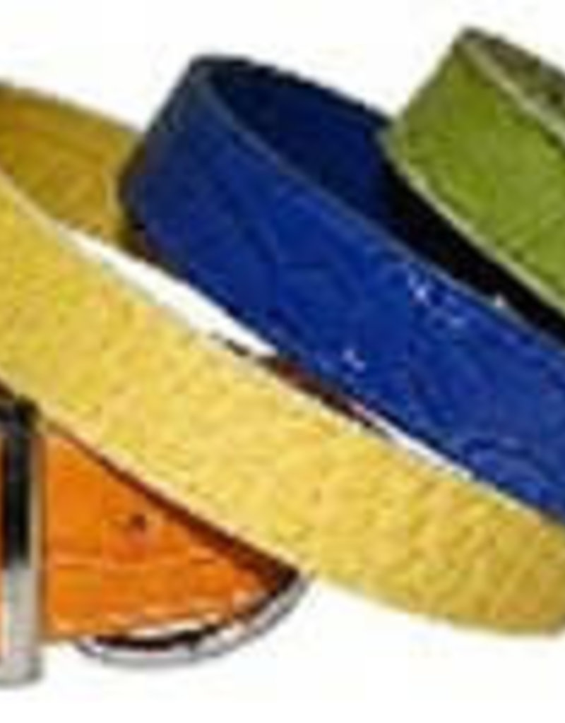 Omni Pet Leather Brothers Crocodile Print Collar