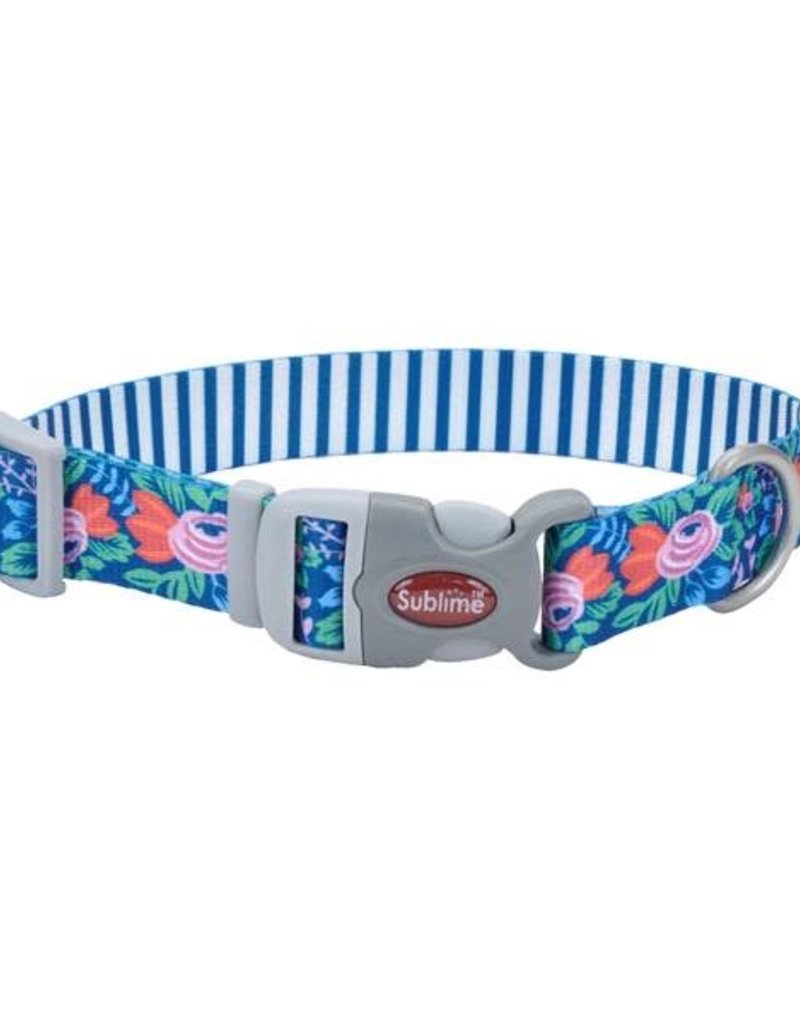 SUBLIME Dog Leash, Navy Plaid 