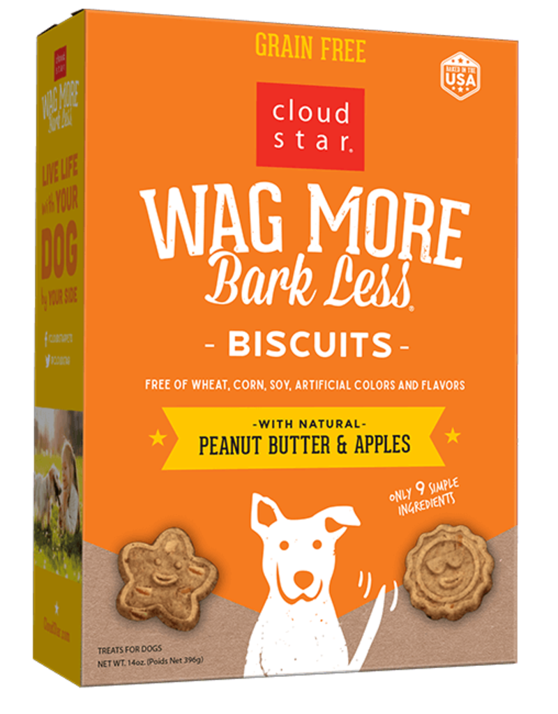 Cloud Star Cloud Star Wag More Bark Less GF Biscuits 14oz-16oz