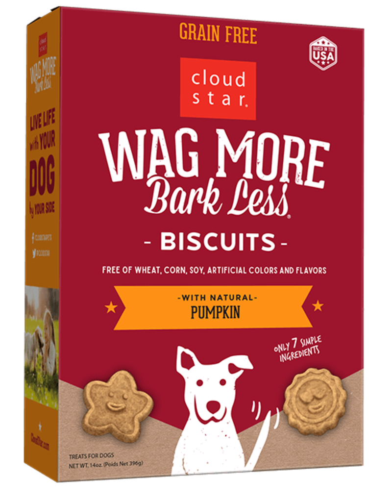 Cloud Star Cloud Star Wag More Bark Less GF Biscuits 14oz-16oz