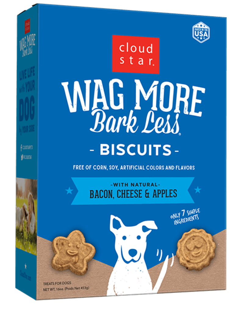 Cloud Star Cloud Star Wag More Bark Less GF Biscuits 14oz-16oz