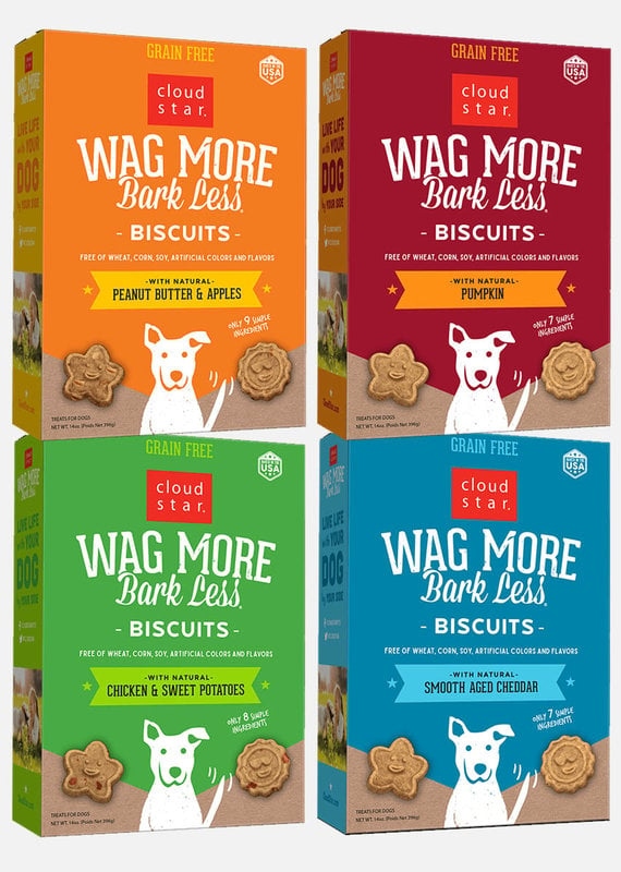 Cloud Star Cloud Star Wag More Bark Less Grain Free Biscuits