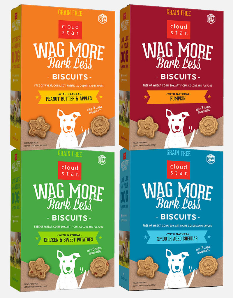 Cloud Star Cloud Star Wag More Bark Less GF Biscuits 14oz-16oz