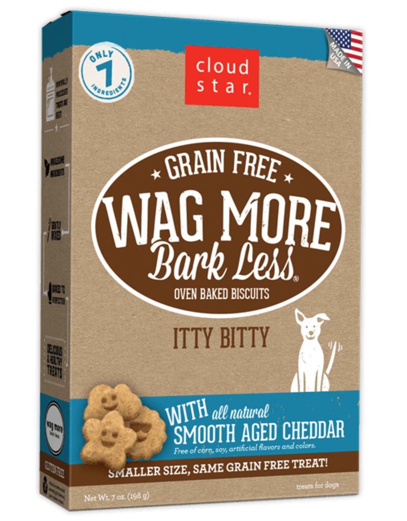Cloud Star Wag More Mark Less ITTY BITTY Biscuit 8oz