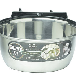 Midwest Midwest Snap'y Fit Stainless Steel Bowl