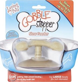 Loving Pets Loving Pets Gobble Stopper Slow Feed Lg