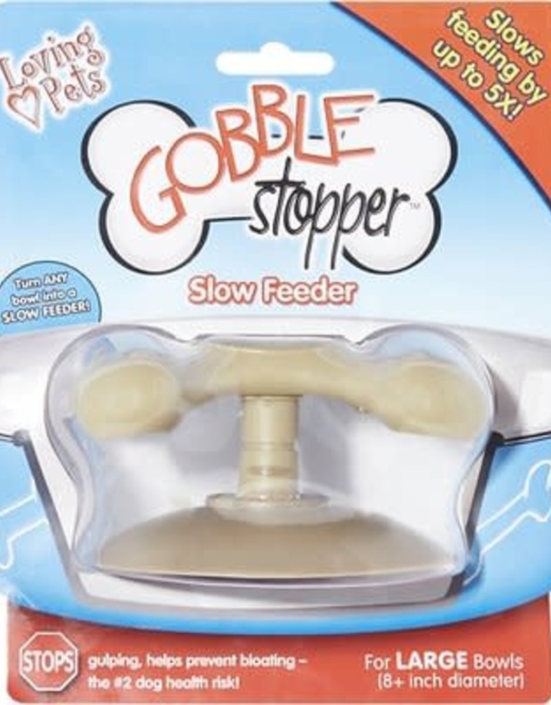 Loving Pets Loving Pets Gobble Stopper Slow Feed Lg