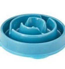 Outward Hound Outward Hound Med. Fun Feeder Notch Blue