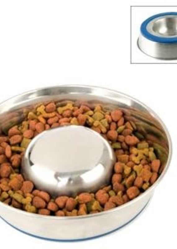 Our Pets Dura Pet Slow Feed Bowl Medium