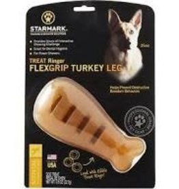 StarMark StarMark Treat Ringer Flex Grip Turkey Leg