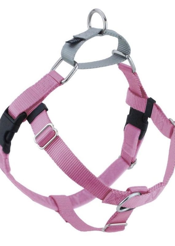 2 Hound Design 2 Hounds Design Freedom Harness & Training Leash Rose