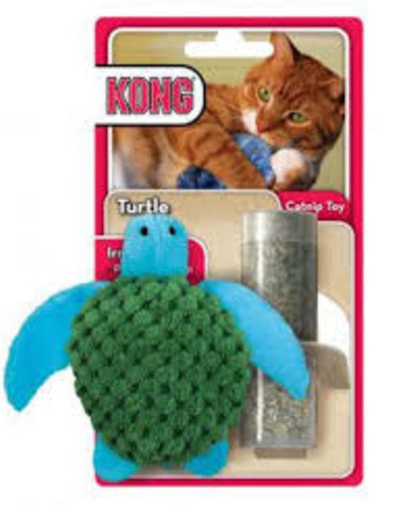 KONG Refillables Plush Brown Squirrel Cat Toy