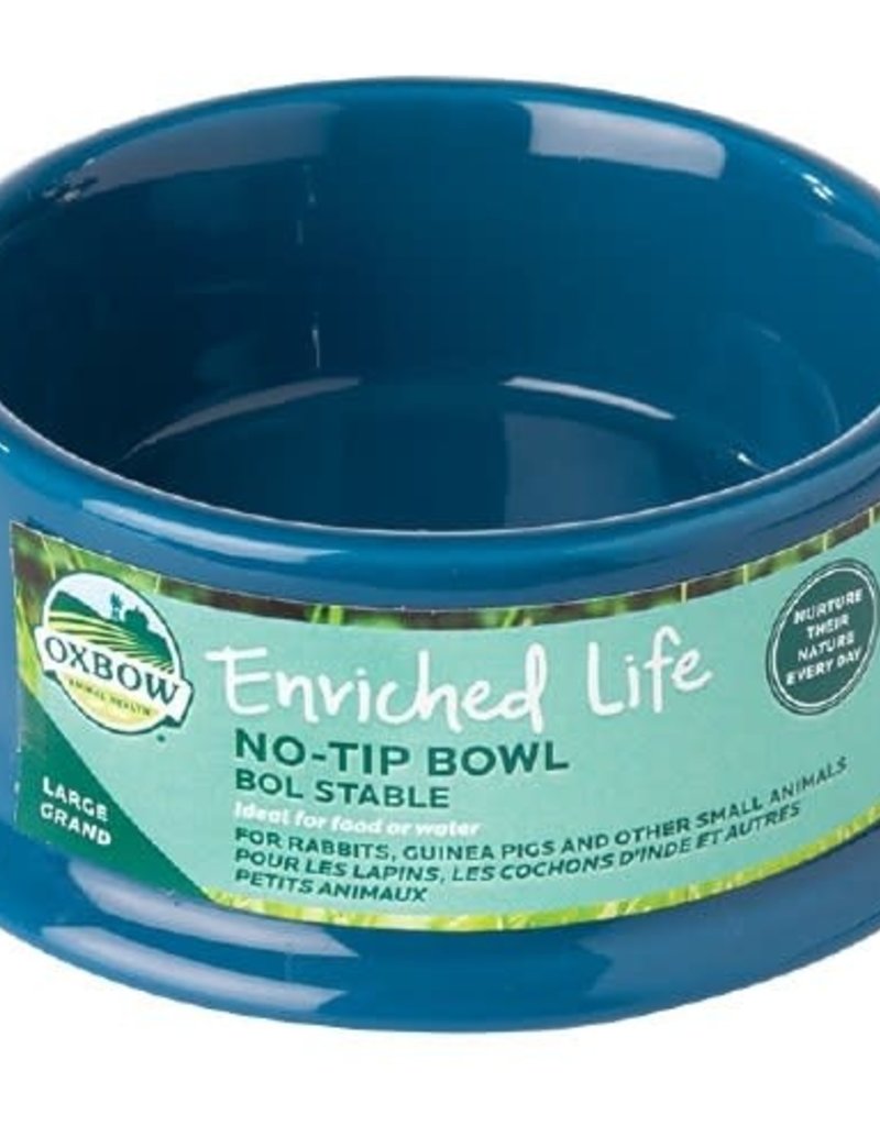 Oxbow Oxbow Large No Tip Bowl - Blue