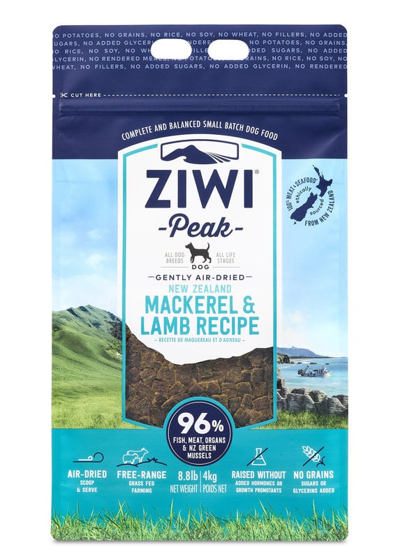 Ziwi Ziwi Dog Air Dried Mackerel/Lamb