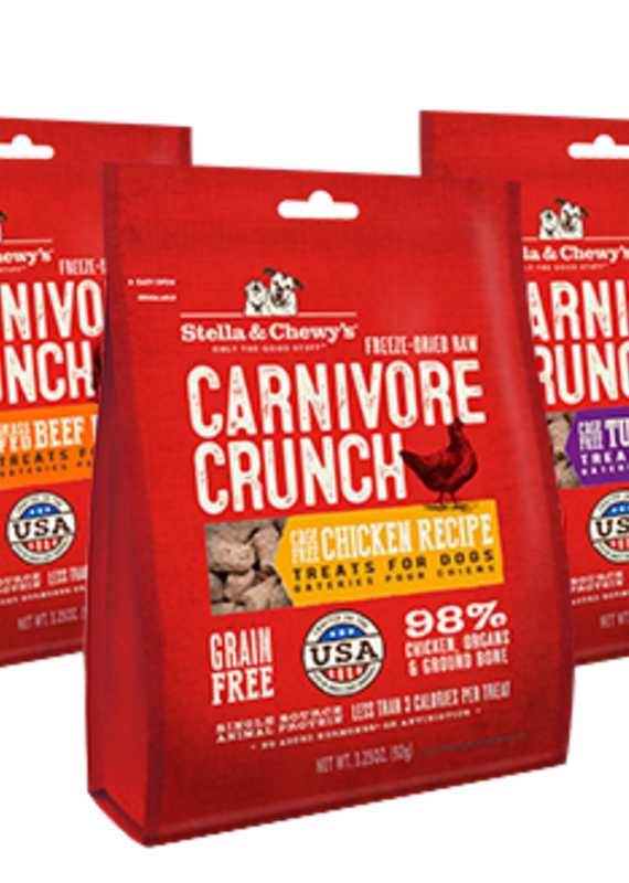 Stella & Chewys Stella & Chewy's Carnivore Crunch 3.25oz