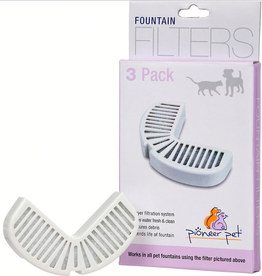 Pioneer Pet Pioneer 3ct Fountain Filter Replacements Ceramic