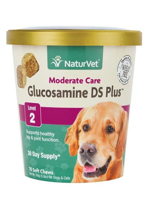 NaturVet NaturVet Glucosamine DS Soft Chew 70 Count