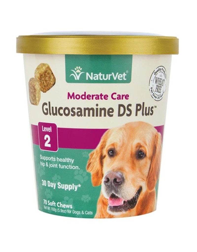 NaturVet NaturVet Glucosamine DS Soft Chew 70 Count