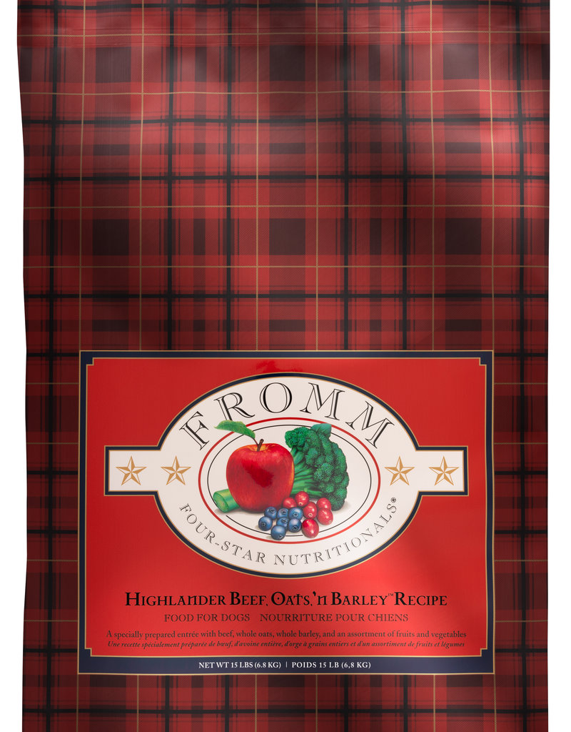 Fromm Highlander Beef, Oats, & Barley Tabby & Jack's Pet Supplies and