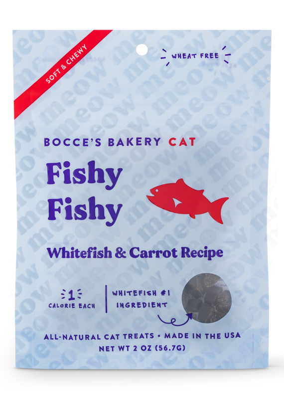 Bocces Bocce's Cat Soft & Chewy Treats Fishy Fishy 2oz