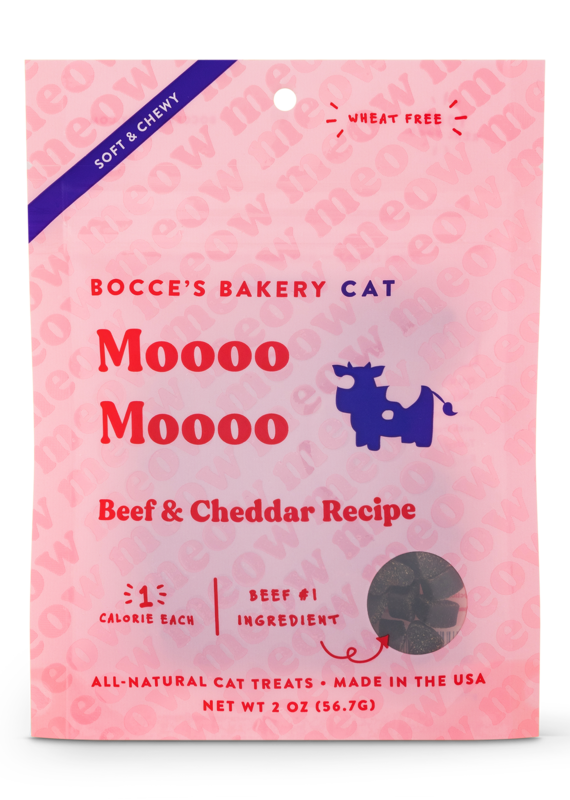 Bocces Bocce's Cat Soft & Chewy Treats Moooo Moooo 2oz