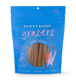 Bocces Bocce's Dog Grazers Turkey & Sweet Potato Jerky Sticks 4oz