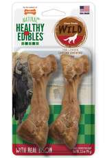 Nylabone Nylabone Healthy Edibles Wild Bison 2ct Medium