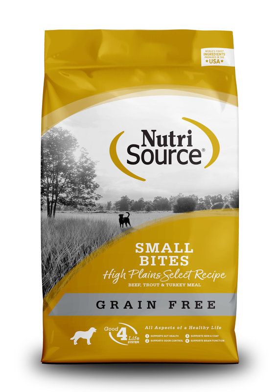 NutriSource NutriSource Grain Free High Plains Small Bites